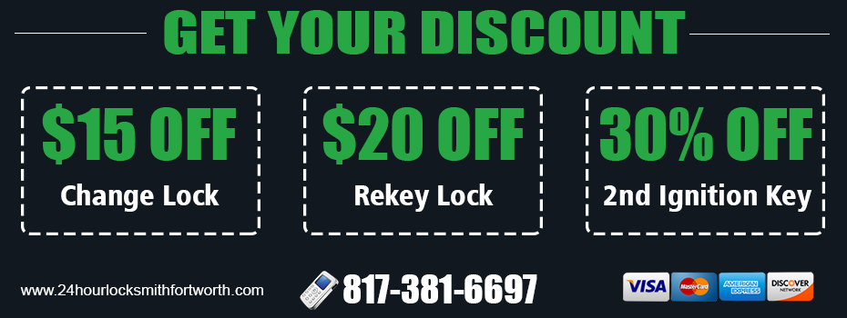 24 Hour Locksmith Fort Worth Special Offer